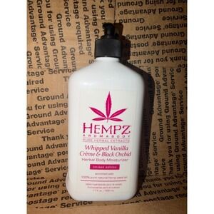 HEMPZ Whipped Vanilla Creme & Black Orchid Herbal Body Moisturizer lotion